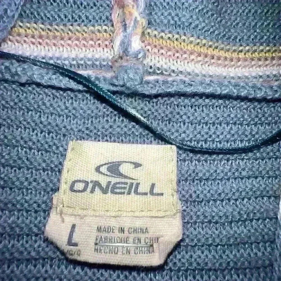 O'neill Size L San Pancho Hoodie Pullover Beach‎ Boho Cruise Vacation - Picture 6 of 10